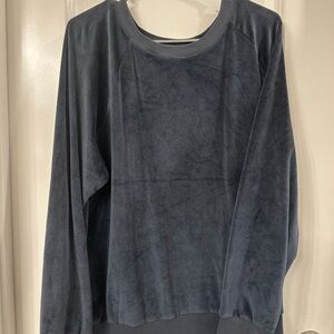 Secret Treasures Charcoal Long Sleeve Top